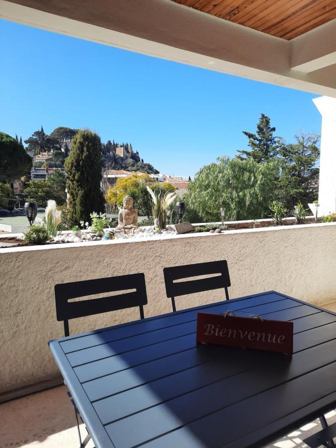 Mon petit Paradis, Cassis centre Apt 90 m2, 200 m Mer, terr plein sud, clim park privé Exterior foto