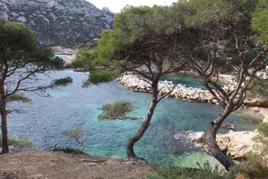 Mon petit Paradis, Cassis centre Apt 90 m2, 200 m Mer, terr plein sud, clim park privé Exterior foto