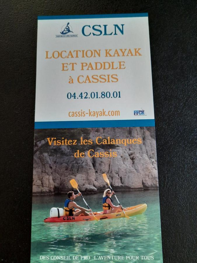 Mon petit Paradis, Cassis centre Apt 90 m2, 200 m Mer, terr plein sud, clim park privé Exterior foto